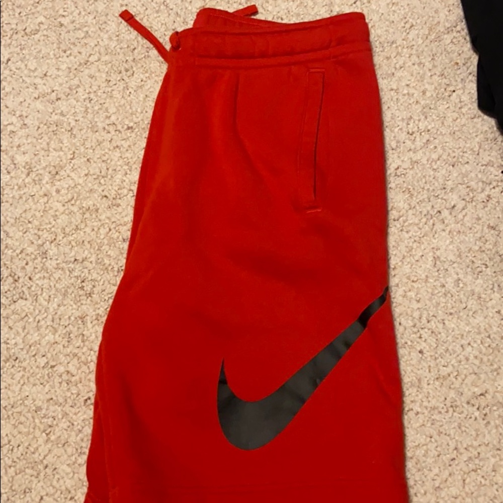 Nike Red Shorts Size Medium Worn Once